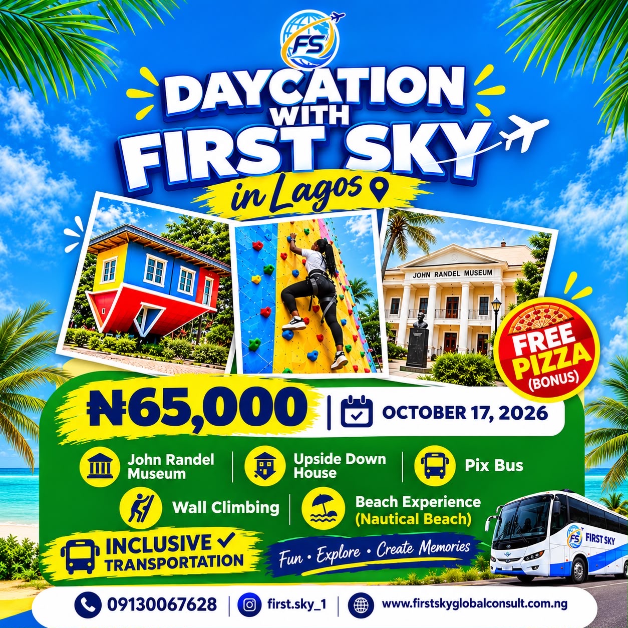 Daycation with FirstSky in Lagos